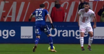 هدف تروا الوحيد في مرمى ليل