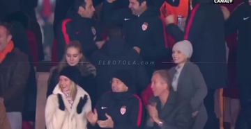 هدف  موناكو الثالث في مرمى أولمبيك ليون