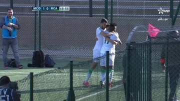 هدف مولودية وجدة الأول في مرمى الرجاء الرياضي