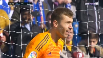 هدف خيتافي الأول في مرمى سيلتا فيغو