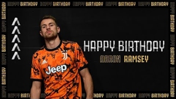 قناة يوفنتوس تحتفل بعيد ميلاد آرون رامسي على طريقتها الخاصة