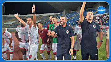 فرحة كبيرة للاعبي الفتح بعد الإنتصار على الوداد في قلب دونور