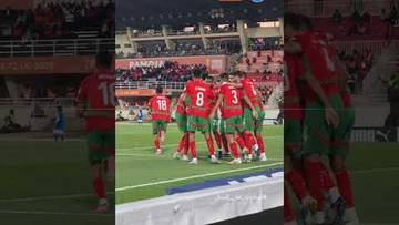 حصري/ فرحة هدف "الأسود" الأول في مرمى أنغولا 🇲🇦🤩