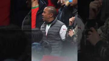 بطل التنس العالمي هشام أرازي في مباراة المغرب ومالي  😔🇲🇦