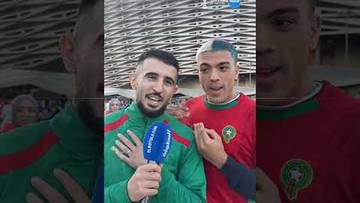 الجمهور قرر يساند الركراكي فماتش زامبيا.. تفاؤل كبير للمشجعين برا الملعب 🎙️