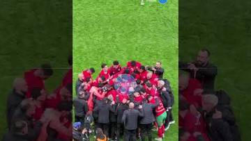 مكونات المنتخب المغربي تقرأ سورة الفاتحة قبل ضربات الترجيح أمام نيجيريا 🙏🇲🇦