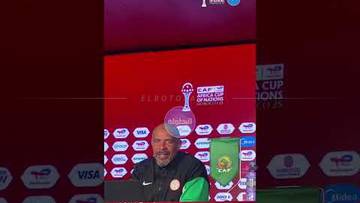 مدرب نيجيريا: "الركراكي قام بعمل كبير والمنتخب المغربي استحق الفوز" 🗣👏