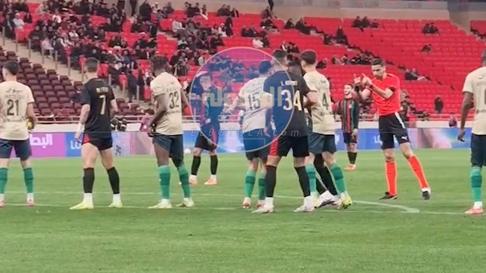 فوز الجيش الملكي على الدشيرة في مباراة مثيرة